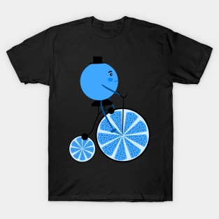 Fruity ride in blue T-Shirt